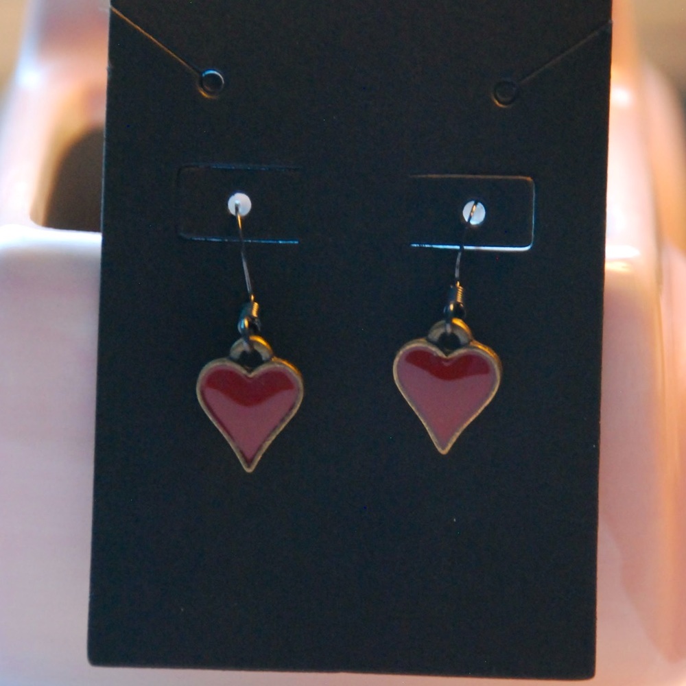Heart earrings